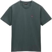 T-shirt Korte Mouw Napapijri Salis Sum T-Shirt Green Urban