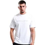 T-shirt Korte Mouw Marshall Artist Thermo T-Shirt White