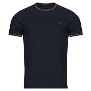 T-shirt Korte Mouw Fred Perry TWIN TIPPED T-SHIRT