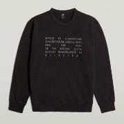 Sweater G-Star Raw TEXT GRAPHIC R SW