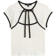 T-shirt Korte Mouw Vans KARI TIE NECK TOP CLAS