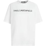 T-shirt Korte Mouw Karl Lagerfeld SNOW LEO LOGO OVERSIZED TS