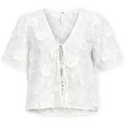 Blouse Object Top Mini - White