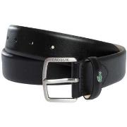 Riem Lacoste Gespleten leren riem