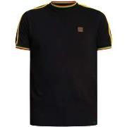 T-shirt Korte Mouw Trojan Driekleurig piqué T-shirt met punt