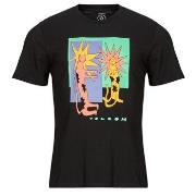 T-shirt Korte Mouw Volcom LONGO CATS BSC SST