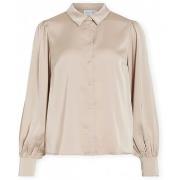 Blouse Vila Noos Enna Ravenna Shirt - Cement