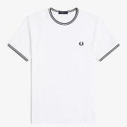 T-shirt Korte Mouw Fred Perry TWIN TIPPED T-SHIRT