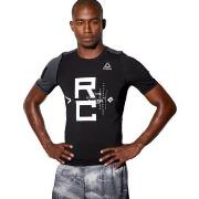 T-shirt Korte Mouw Reebok Sport Combat SS Rash Guard
