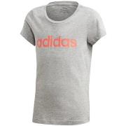 T-shirt Korte Mouw adidas YG Essentials Linear Tee