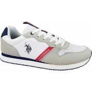 Lage Sneakers U.S Polo Assn. NOBIL009WHI