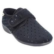 Pantoffels Berevere Pies delicados señora in 1400 negro