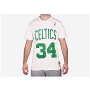 T-shirt Korte Mouw Mitchell And Ness BNN3CW19045BCEWHIT00PPI