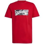 T-shirt Korte Mouw adidas Camo Lin T