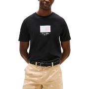 T-shirt Korte Mouw Tommy Hilfiger ITHACA FLAG TEE MW0MW39349