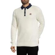 Polo Shirt Lange Mouw Fila Nowell wafelgebreid poloshirt met lange mou...