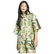 Polo Shirt Korte Mouw adidas Polo manches courtes imprimé intégral FAR...