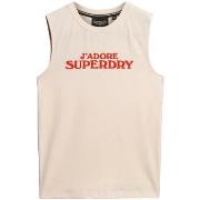 Top Superdry Débardeur Sport Luxe ajusté