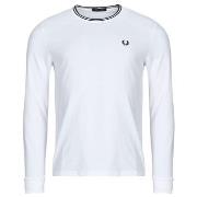 T-Shirt Lange Mouw Fred Perry LS TWIN TIPPED T-SHIRT