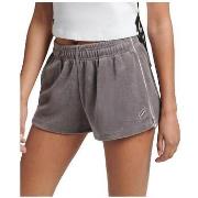 Korte Broek Superdry Short en velours gris