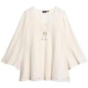 Korte Jurk Superdry Robe courte en dentelle Ibiza