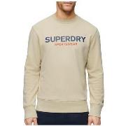 Sweater Superdry Sweatshirt Sportswear Logo Coupe Ample
