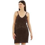 Korte Jurk Superdry Robe courte en crochet multicolore