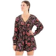 Korte Jurk Superdry Robe courte à col en V imprimé floral