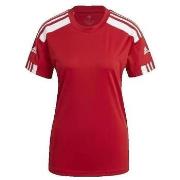 T-shirt Korte Mouw adidas T-shirt Squadra 21 rouge