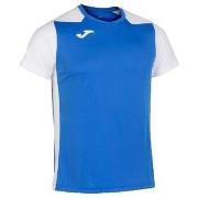 T-shirt Korte Mouw Joma T-shirt Record II Bleu