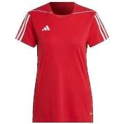 T-shirt Korte Mouw adidas T-shirt Tiro 23 League rouge