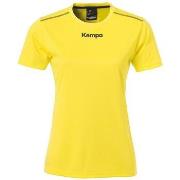 T-shirt Korte Mouw Kempa T-shirt Poly Jaune