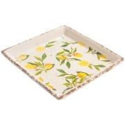 Schaaltjes en manden Signes Grimalt Citroenen Plaat