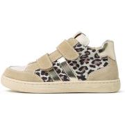 Lage Sneakers NeroGiardini Velour Perseo Osso T.Aida Leo +Ir T.Brill P...