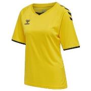 T-shirt Korte Mouw hummel T-shirt Core Volley Jaune
