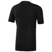 T-shirt Korte Mouw Reebok Sport Wor Logo Compression