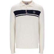 Polo Shirt Lange Mouw Sergio Tacchini Damarindo Knitted Polo Gardenia/...