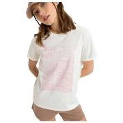 T-shirt Korte Mouw Roxy T-shirt Oceanregular Poster blanc
