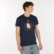 T-shirt Errea Naz. Italia Volley T-Shirt Ita Er 06 Mc Ad
