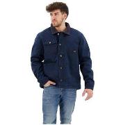 Spijkerjack Superdry Veste en jean Workwear Ranch bleu marine