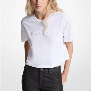 T-shirt Korte Mouw MICHAEL Michael Kors MK RHNSTONE T