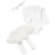 Setjes Mayoral 2814 CONJUNTO TRES PIEZAS RECIEN NACIDA Crudo