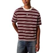 T-shirt Korte Mouw Calvin Klein Jeans SS HVYWT STRIPE JERS LV04RC235G