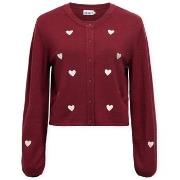 Vest Object Thess Knit - Cabernet/Birch