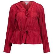 Blouse Object Top Brea Re - Karanda Red