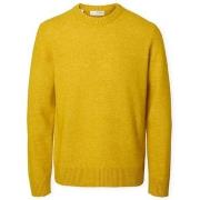 Trui Selected Noos Rai Knit - Gold Flake