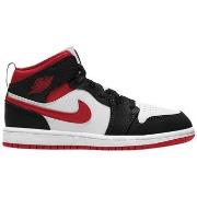 Hoge Sneakers Nike Jordan 1 Mid Gym Red Black White (PS)