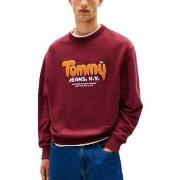 Sweater Tommy Jeans TJM RLX BOUCLE FNT PLY C