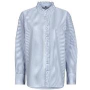 Overhemd Tommy Hilfiger POPLIN RUFFLE SHIRT