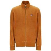 Fleece Jack Fila Nero Velour Track Top Jacket Pumpkin Spice